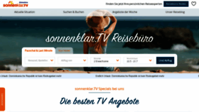 What Sonnenklartv-reisebuero.de website looked like in 2021 (3 years ago)