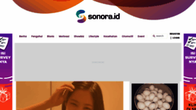 What Sonora.id website looked like in 2021 (2 years ago)