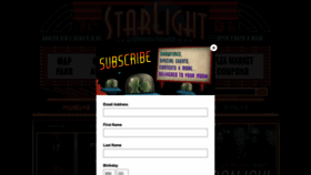 What Starlightdrivein.com website looked like in 2021 (2 years ago)