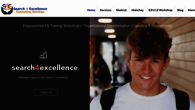 What Search4excellence.com website looked like in 2021 (3 years ago)