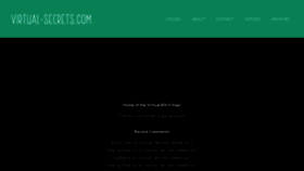 What Slsecrets.com website looked like in 2021 (2 years ago)