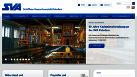 What Sva-potsdam.de website looked like in 2021 (4 years ago)