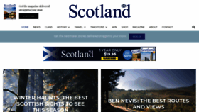 What Scotlandmag.com website looked like in 2021 (2 years ago)