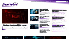 What Securitybrief.com.au website looked like in 2021 (2 years ago)