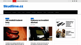 What Skudlime.cz website looked like in 2021 (3 years ago)
