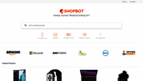 What Shopbot.com.au website looked like in 2021 (2 years ago)