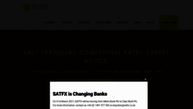 What Satfx.co.uk website looked like in 2021 (3 years ago)