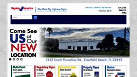What Signingamerica.com website looked like in 2021 (2 years ago)