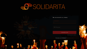 What Solidarita.net website looked like in 2021 (2 years ago)