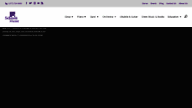 What Schmittmusic.com website looked like in 2021 (4 years ago)
