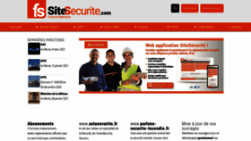 What Sitesecurite.com website looked like in 2021 (2 years ago)