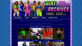 What Shiny-archives.com website looked like in 2021 (2 years ago)