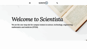 What Scientistafoundation.com website looked like in 2021 (2 years ago)