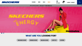 What Skechers.in website looked like in 2021 (2 years ago)