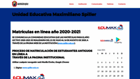 What Spiller.edu.ec website looked like in 2021 (2 years ago)