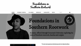 What Southernrootwork.com website looked like in 2021 (3 years ago)