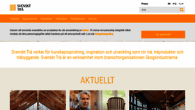 What Svenskttra.se website looked like in 2021 (2 years ago)