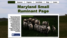 What Sheepandgoat.com website looked like in 2021 (2 years ago)