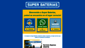 What Superbaterias.com website looked like in 2021 (2 years ago)