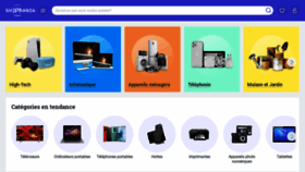 What Shopmania.fr website looked like in 2021 (2 years ago)