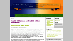 What Schillergymnasium-pirna.de website looked like in 2021 (2 years ago)