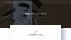 What Sketcherai.com website looked like in 2021 (2 years ago)