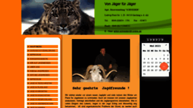 What Schneider-jagdreisen.de website looked like in 2021 (2 years ago)