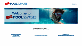 What Savemoreonpoolsupplies.com website looked like in 2021 (3 years ago)