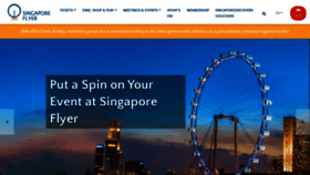 What Singaporeflyer.com website looked like in 2021 (2 years ago)