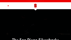 What Sandiegosilverbacks.com website looked like in 2021 (2 years ago)