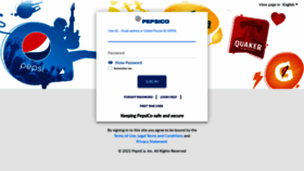 What Secure.mypepsico.com website looked like in 2021 (3 years ago)