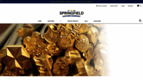 What Springfieldleather.com website looked like in 2021 (2 years ago)