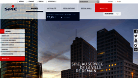 What Spie.com website looked like in 2021 (2 years ago)