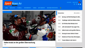 What Sportnews.bz website looked like in 2021 (2 years ago)