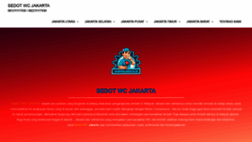 What Sedotwcjakarta.id website looked like in 2021 (2 years ago)