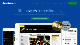 What Svenskalag.se website looked like in 2021 (2 years ago)