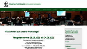 What Sfg-rosenheim.de website looked like in 2021 (2 years ago)