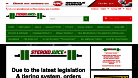 What Steroidjuiceplus1.net website looked like in 2021 (2 years ago)