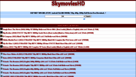 What Skymovieshd.uno website looked like in 2021 (2 years ago)
