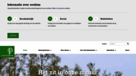 What Staatsbosbeheer.nl website looked like in 2021 (2 years ago)