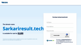 What Sarkariresult.tech website looked like in 2021 (2 years ago)