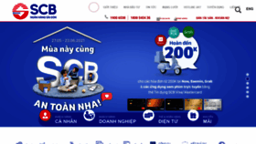 What Scb.com.vn website looked like in 2021 (2 years ago)