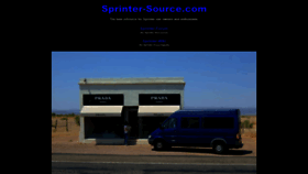What Sprinter-source.com website looked like in 2021 (2 years ago)
