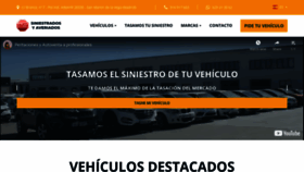 What Siniestradosyaveriados.com website looked like in 2021 (2 years ago)