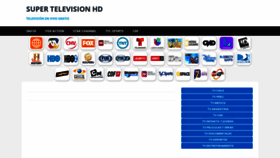 What Supertelevisionhd.net website looked like in 2021 (5 years ago)