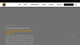 What Sltda.gov.lk website looked like in 2021 (2 years ago)
