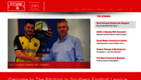 What Southern-football-league.co.uk website looked like in 2021 (2 years ago)