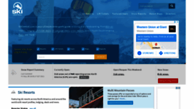 What Skicentral.com website looked like in 2021 (2 years ago)