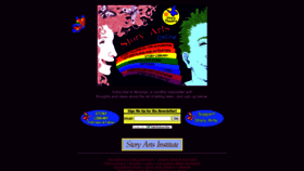 What Storyarts.org website looked like in 2021 (2 years ago)