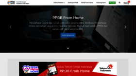 What Siap-ppdb.com website looked like in 2021 (2 years ago)